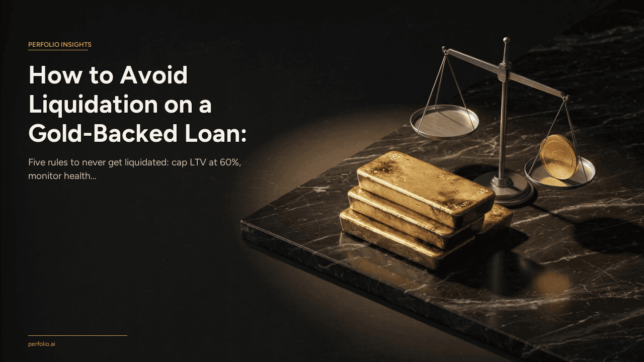 How to Avoid Liquidation on a Gold-Backed Loan: A Practical Playbook