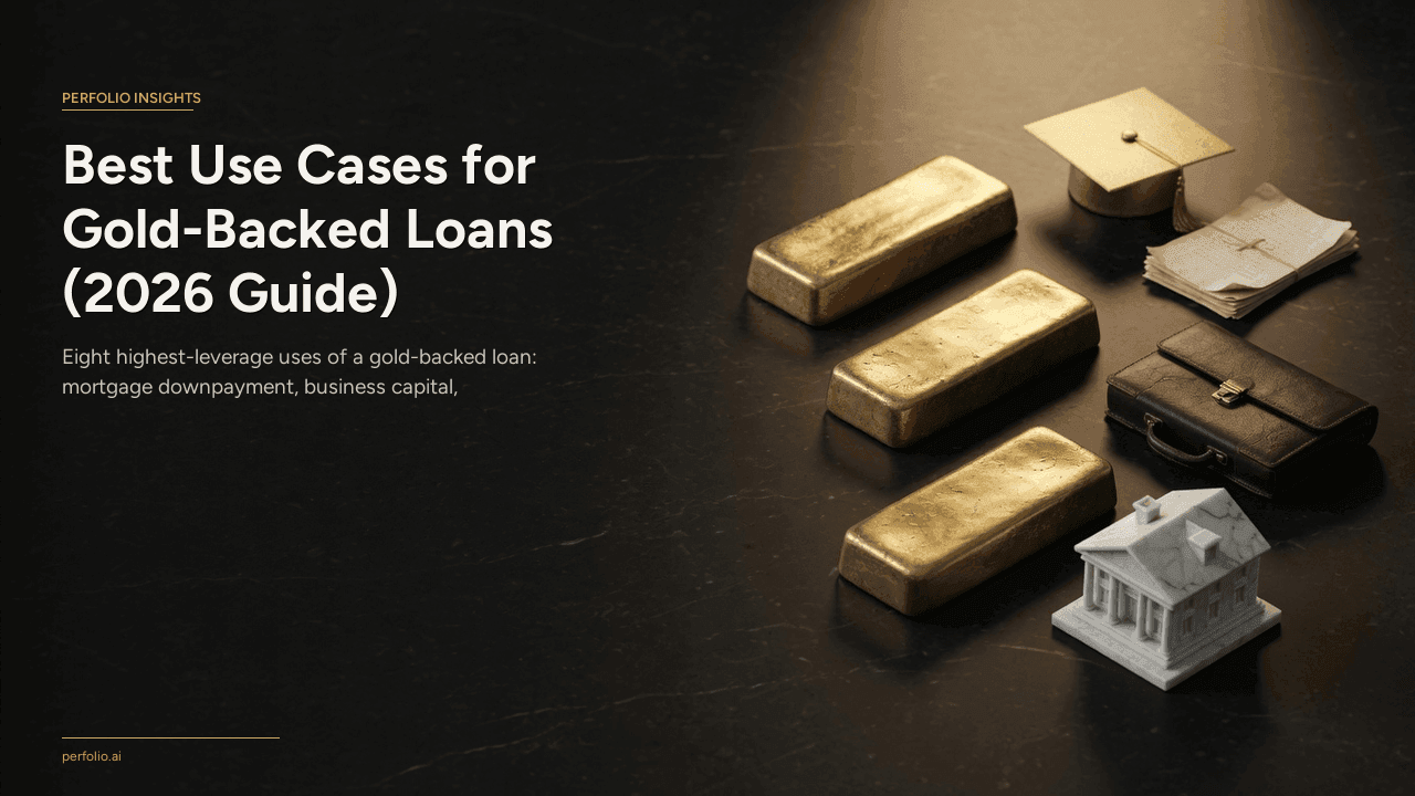 Best Use Cases for Gold-Backed Loans (2026 Guide)