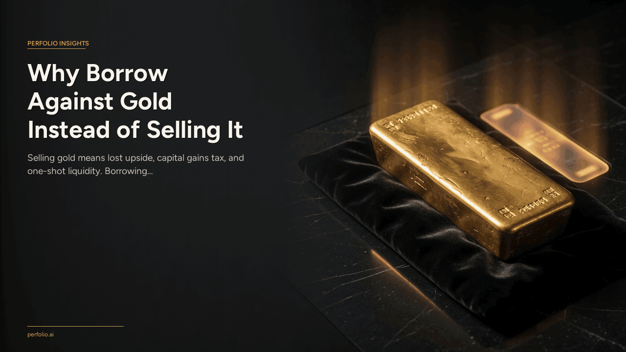 Why Borrow Against Gold Instead of Selling It