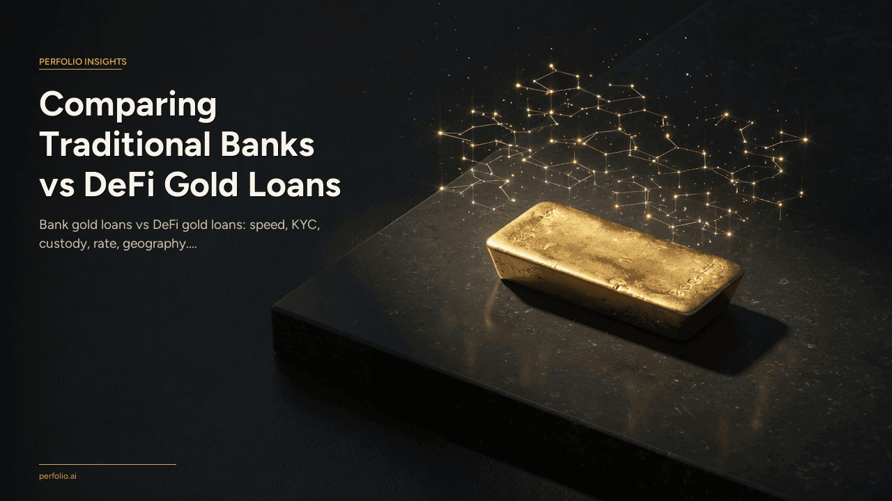 Comparing Traditional Banks vs DeFi Gold Loans (2026)