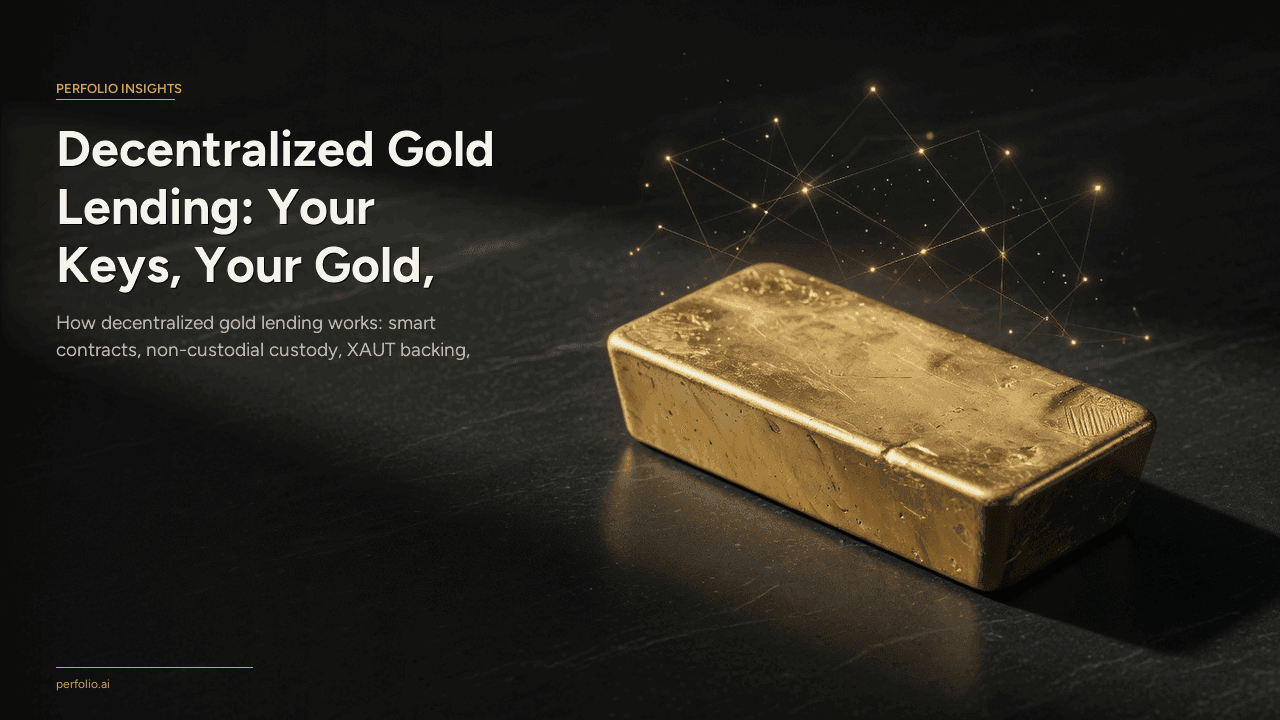 Decentralized Gold Lending: Your Keys, Your Gold, Your Loan
