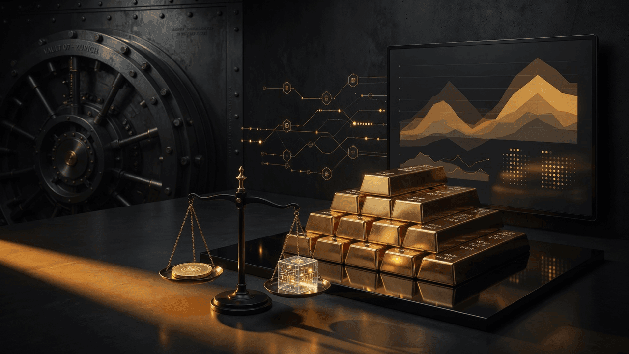 EU regulatory framework symbol with gold bar representing MiCA compliance