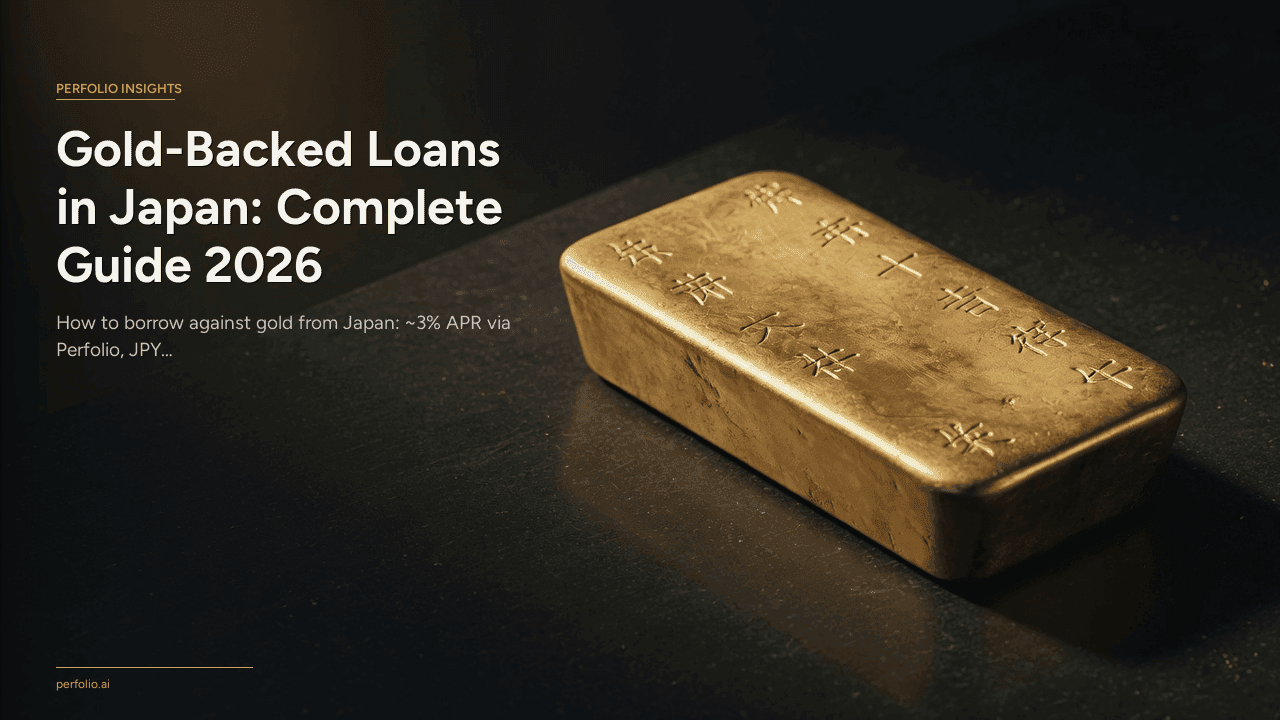 Gold-Backed Loans in Japan: Complete Guide 2026