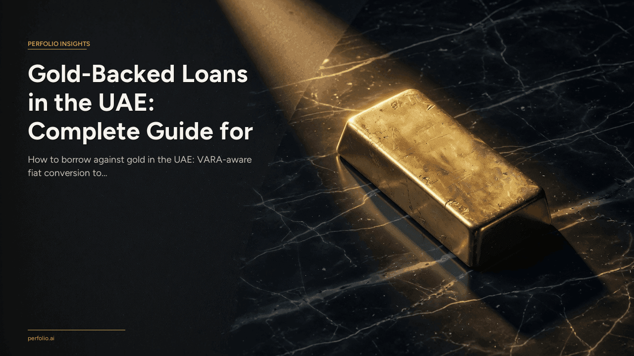Gold-Backed Loans in the UAE: Complete Guide for 2026