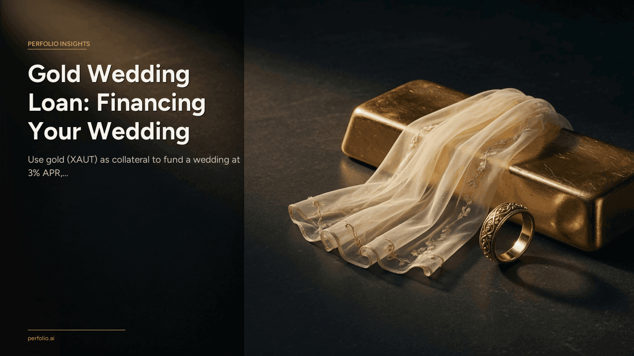 Gold Wedding Loan: Financing Your Wedding Without Touching Savings