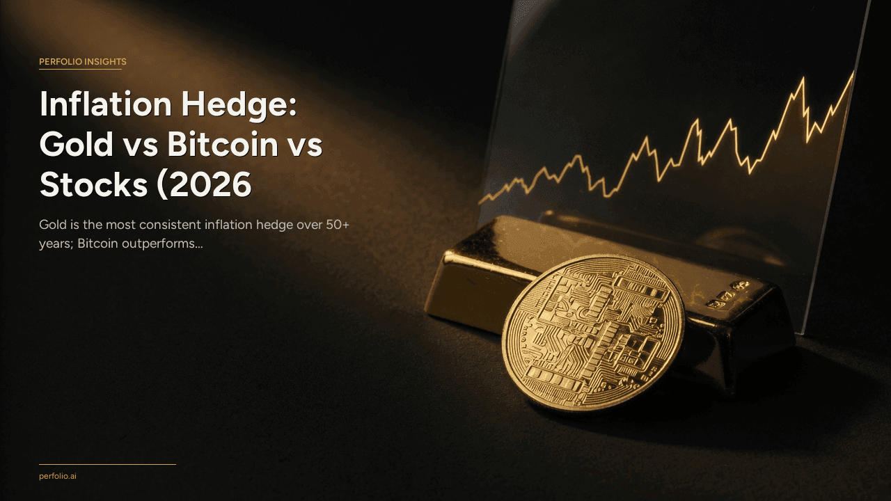 Inflation Hedge: Gold vs Bitcoin vs Stocks 2026