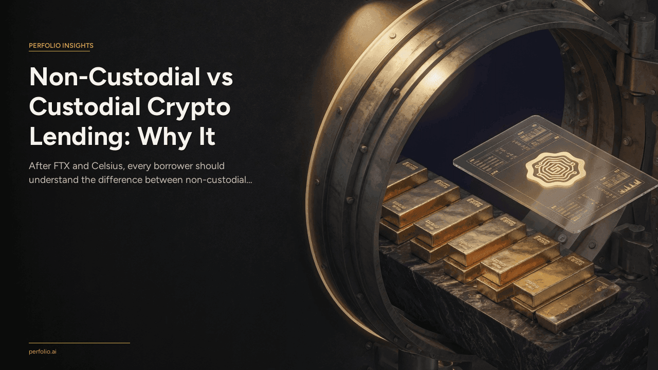 Non-Custodial vs Custodial Crypto Lending: Why It Matters in 2026