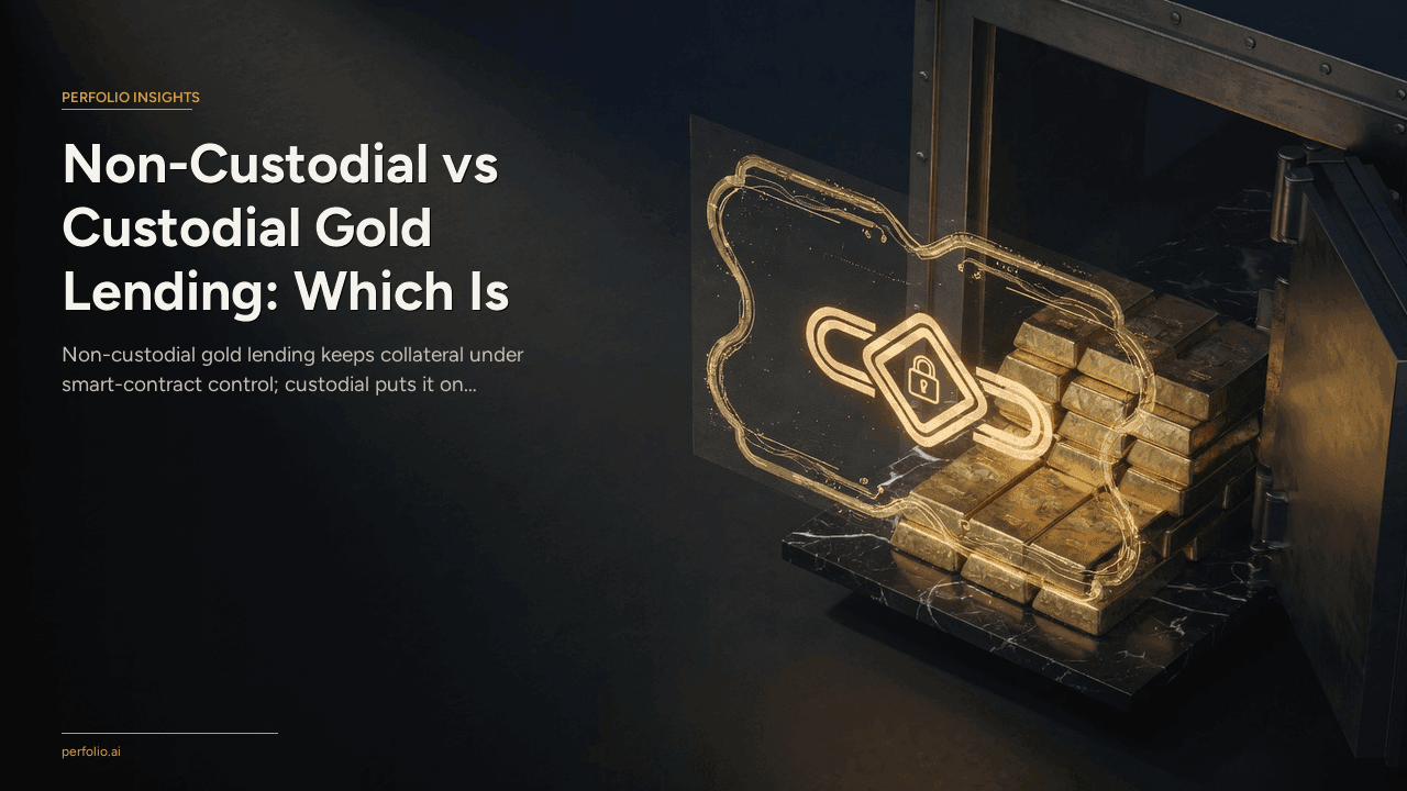 Non-Custodial vs Custodial Gold Lending: Which Is Safer?
