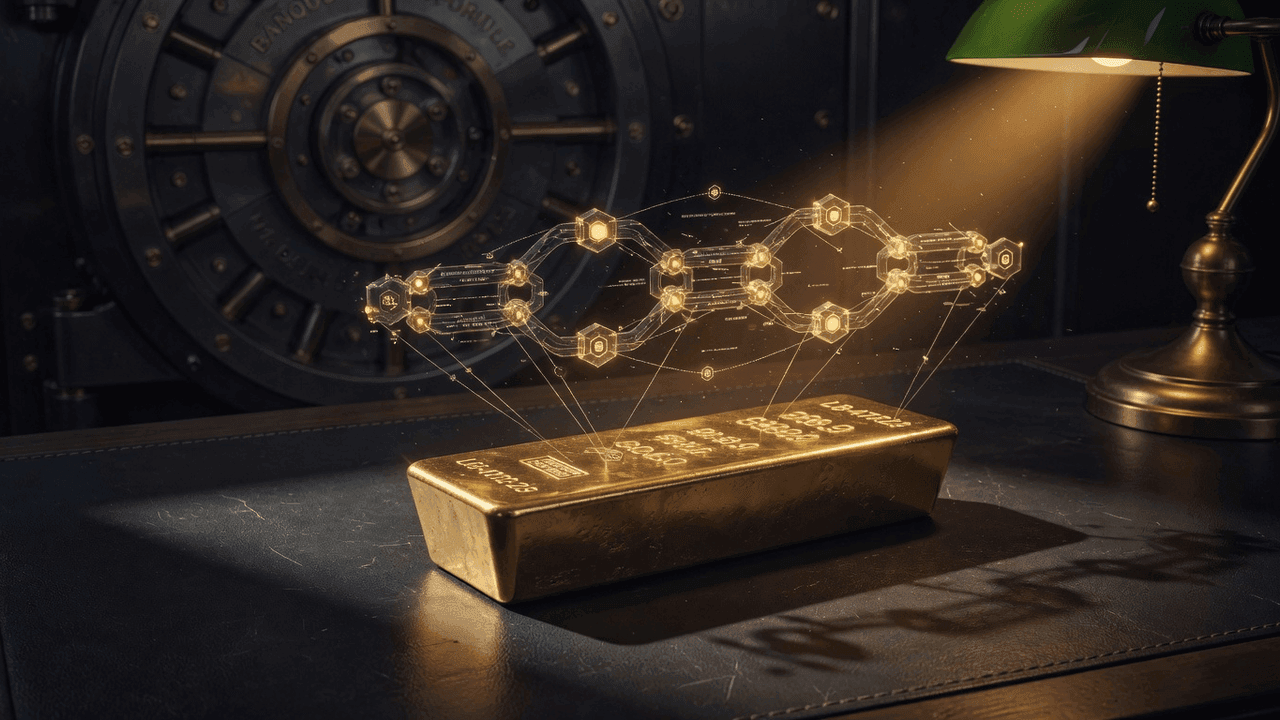 Business invoice document beside gold bar representing working capital gold loan