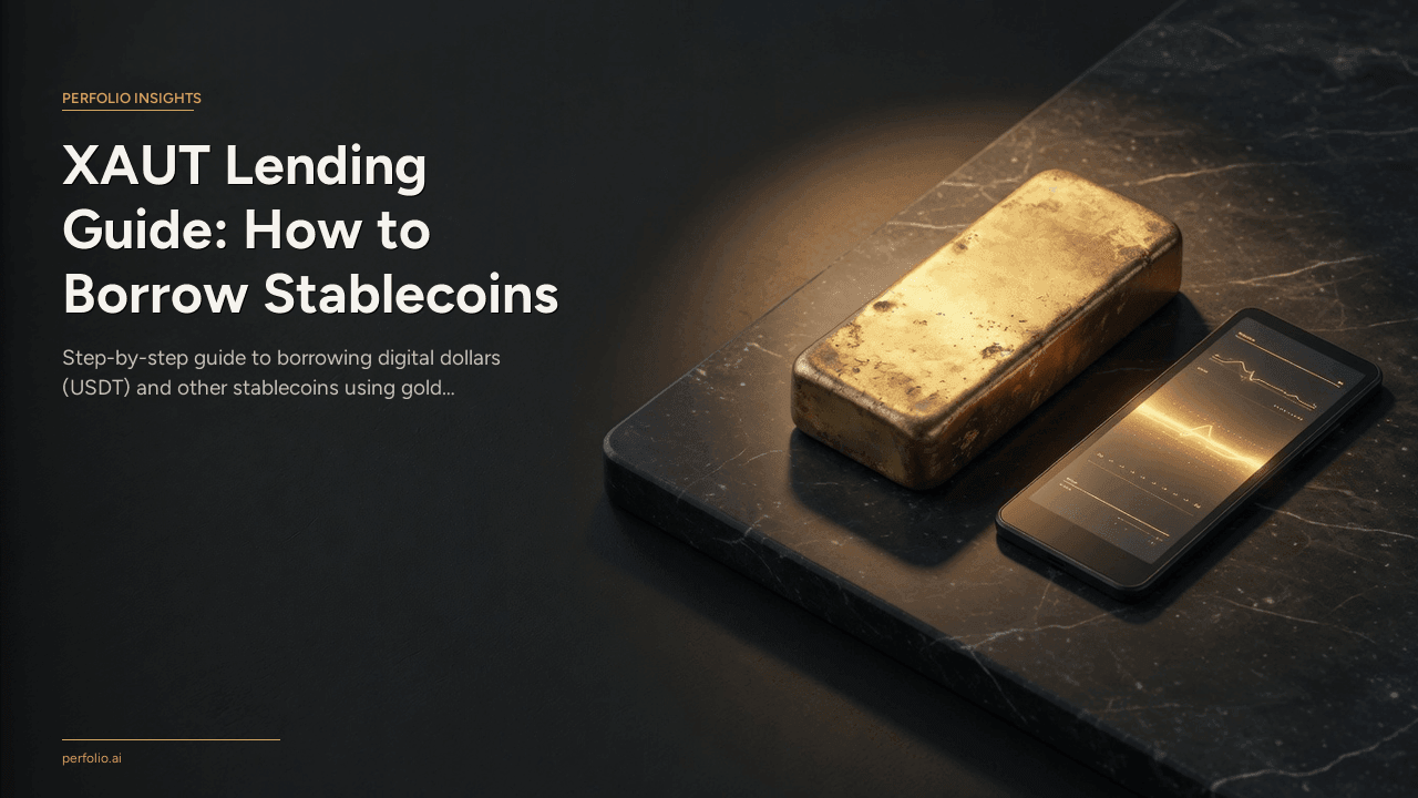 XAUT Lending Guide: How to Borrow Stablecoins Against Tether Gold