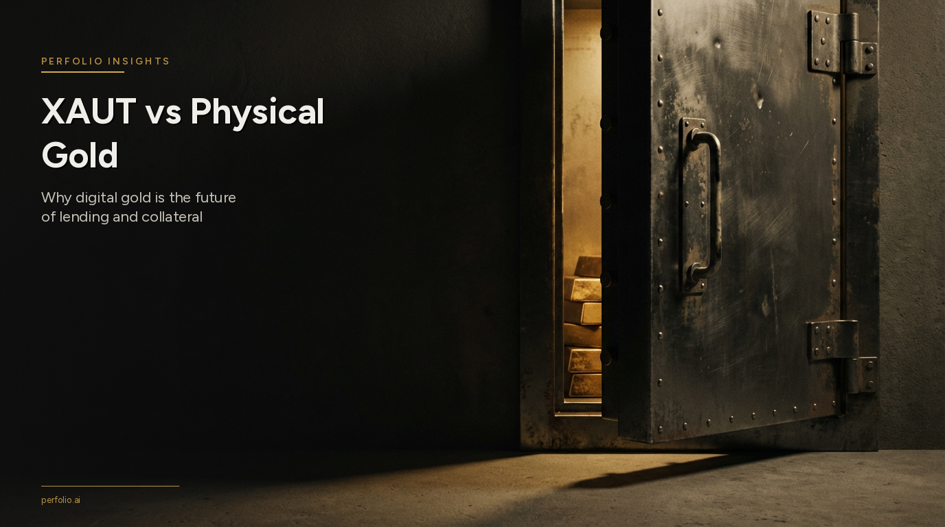 Gold (XAUT) vs Physical Gold: Why Digital Gold Is the Future of Lending